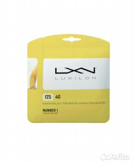 Теннисная струна Luxilon 4G 125 12 метров