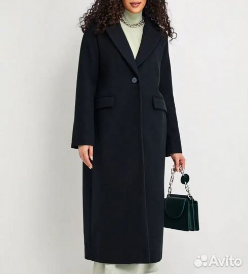 Пальто шерстяное женское