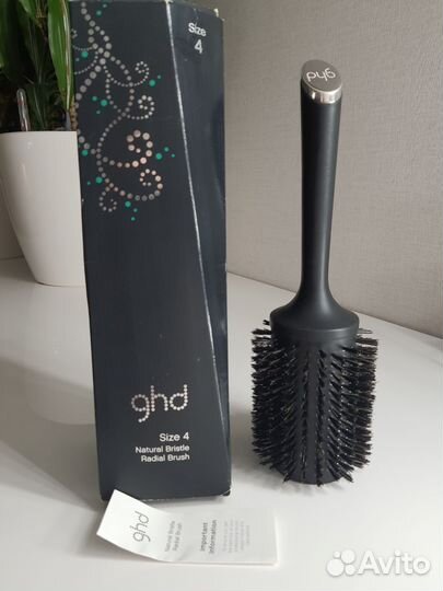 GHD Брашинг керамический с натуральной щетиной