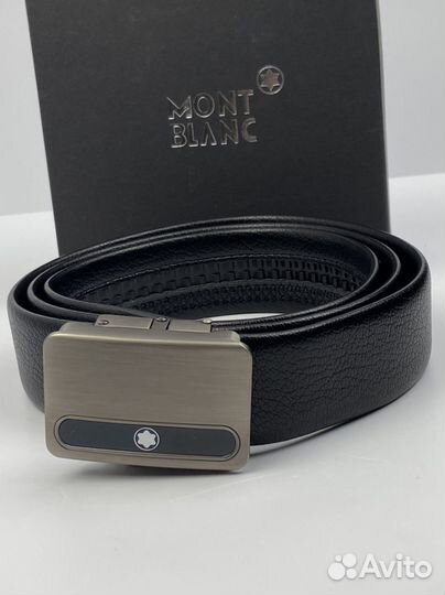 Ремень мужской кожаный Montblanc lux l