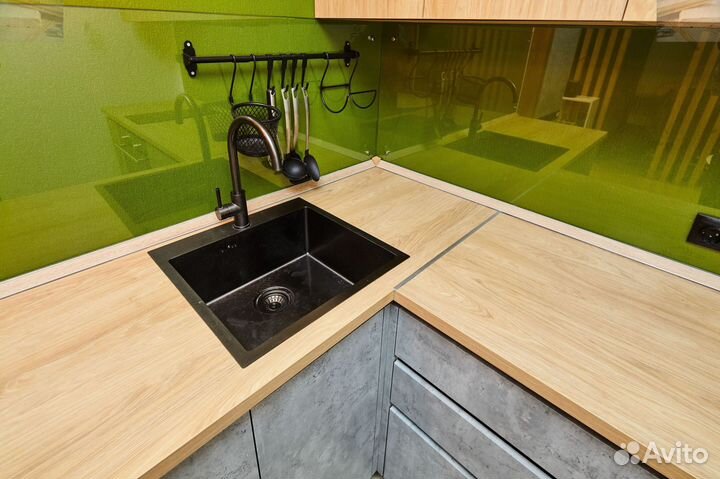 Изготовление кухни с установкой Лофт