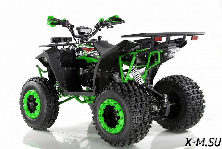 Квадроцикл wels EVO X2 200cc черно-зеленый