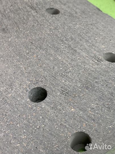 Накладки тормозные 1-рем. (413x203) (6.35x19.5 64)