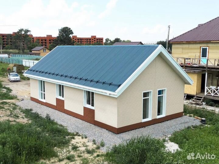 Дом из газобетона/газоблока под ключ