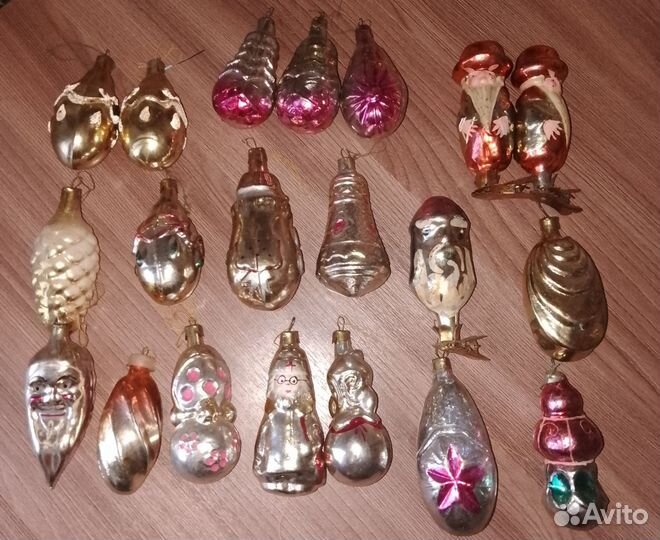 Елочные игрушки СССР