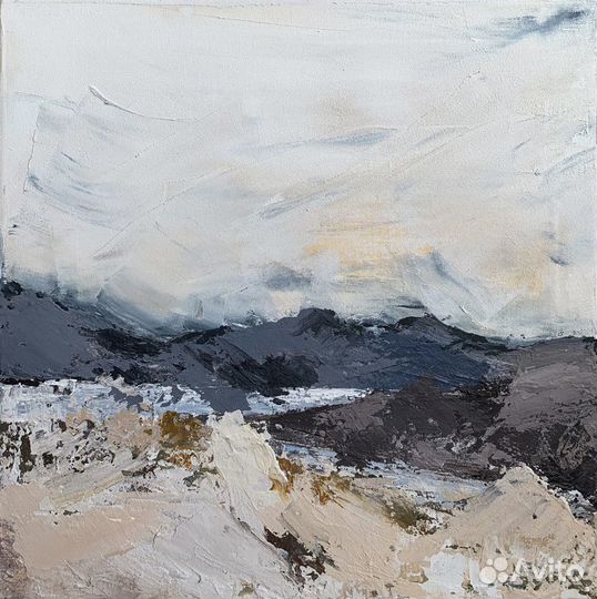 Картина абстракция 50х50