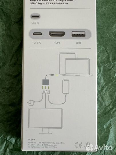 Адаптер Apple USB-C to Digital AV Multiport