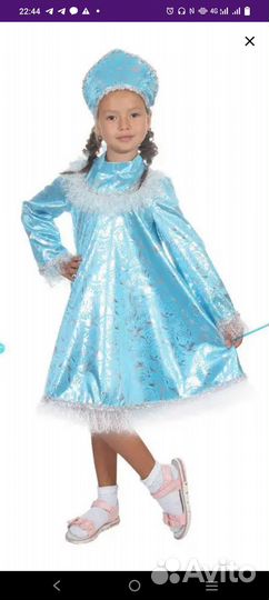 Новогодний костюм для девочки 98-110