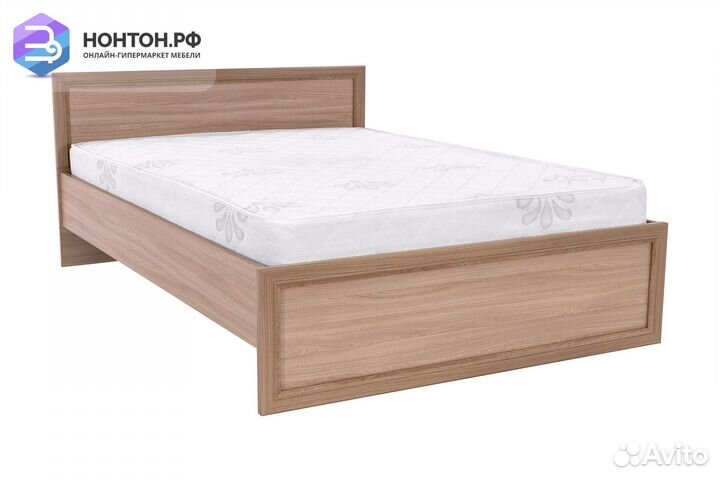 Кровать Классика шимо светлый