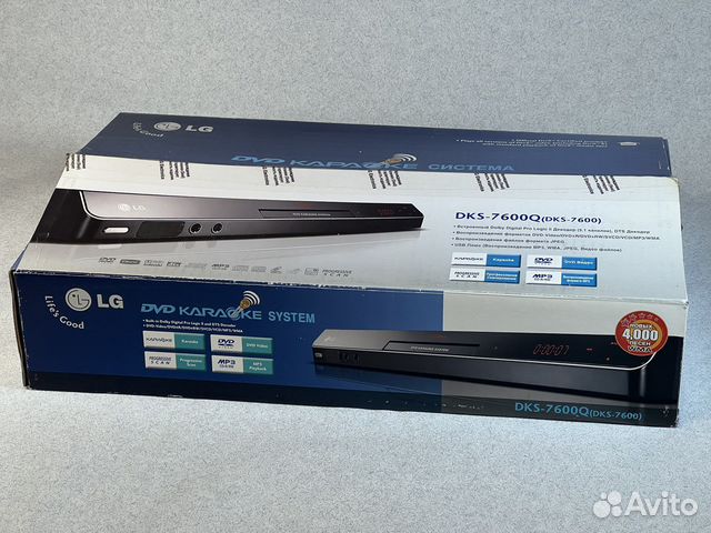 DVD-плеер с караоке LG DKS-7600Q купить в Москве | Электроника | Авито