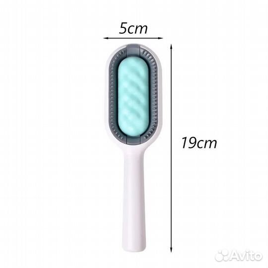 Расческа для кошек и собак чесалка для вычесывания