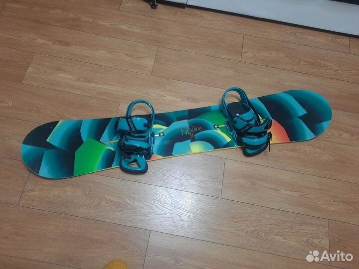 Сноуборд burton+крепления burton+футляр