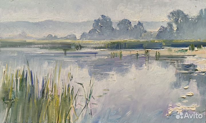 Картина маслом на холсте пейзаж