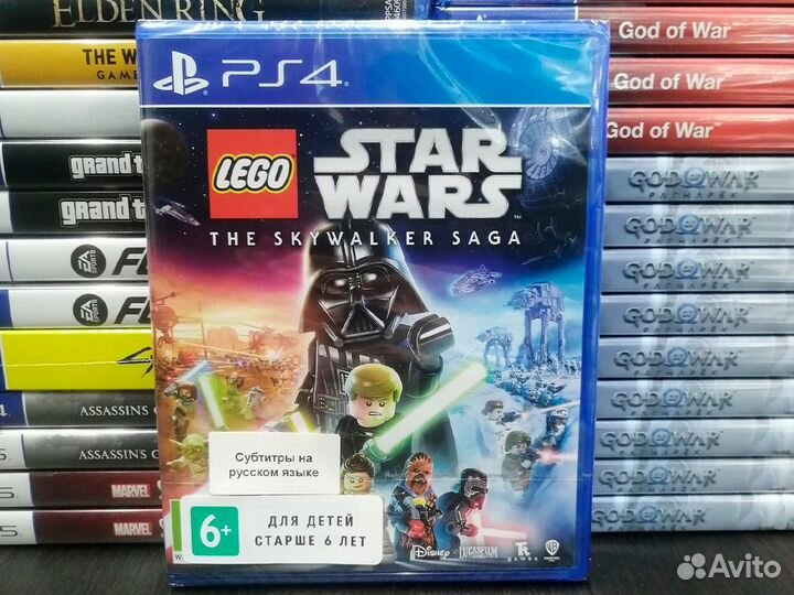 Lego Звездные Войны: Скайуокер. Сага (PS4)
