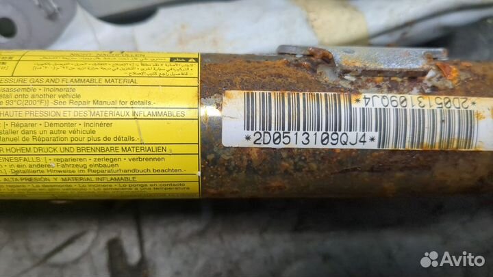 Подушка безопасности боковая левая Lexus RX, 2010