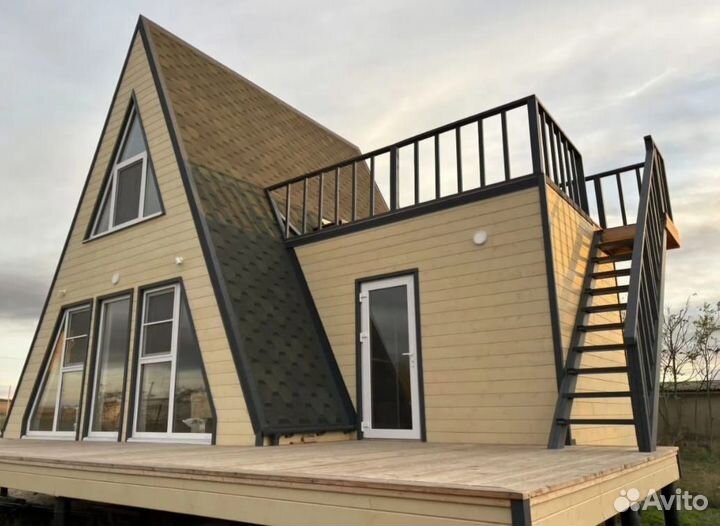 Дом Каркасный Афрейм под ключ