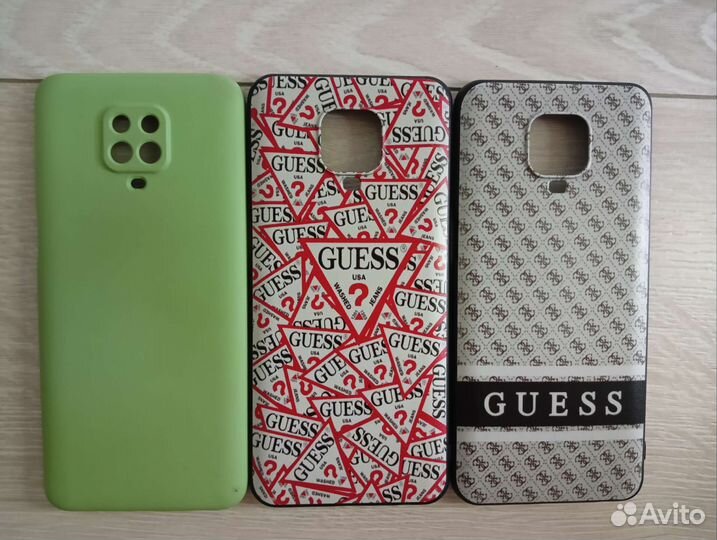 Чехол guess для xiaomi redmi note 9 pro
