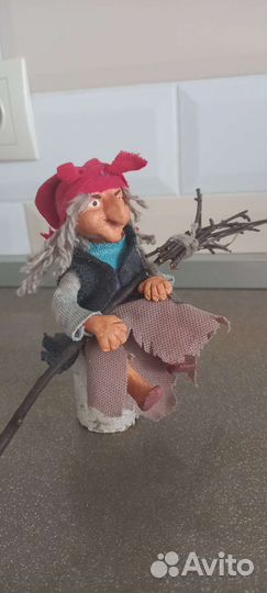 Сувенирная баба яга, поделка