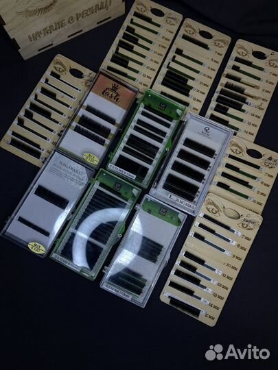 Набор материалов для наращивания ресниц