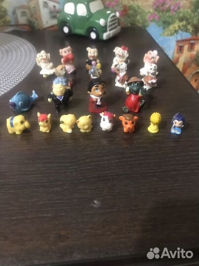 Игрушки из киндера 90х