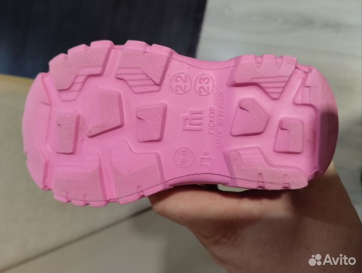 Детские резиновые сапоги 22-23 размер nordman