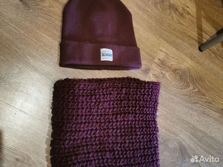 Шапка и снуд 2 оборота