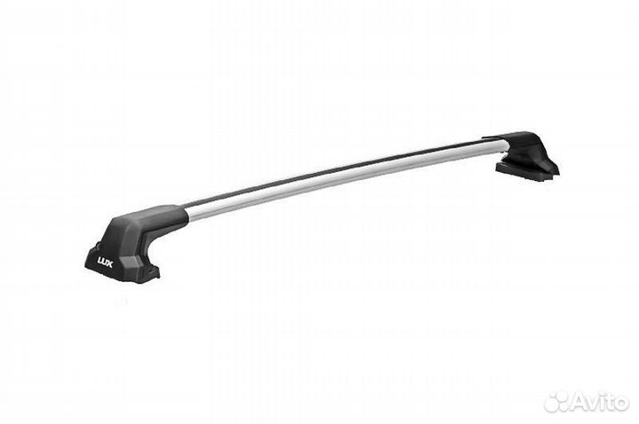 Багажник LUX city на BMW 3 2005-2013 седан серебро