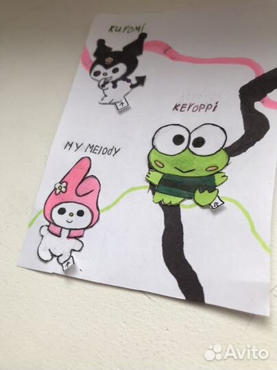 Каклейки hello kitty