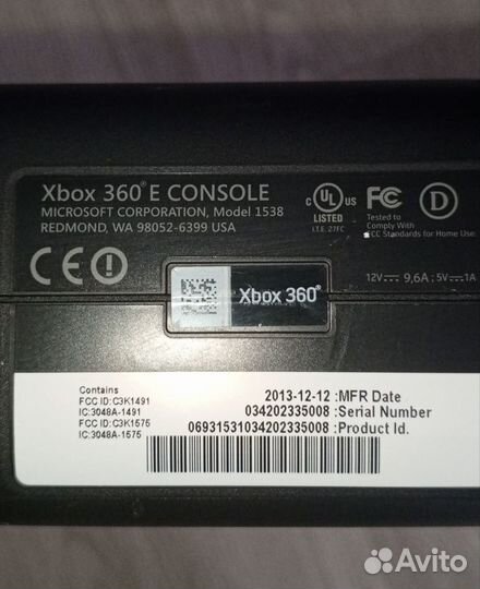 Хbox 360 E 250гб + Kinect