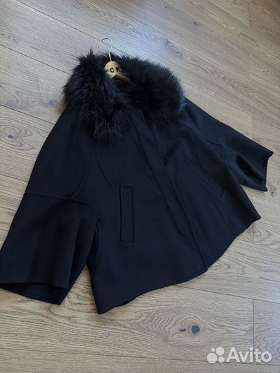 Пальто Zara 45% шерсть, 7%вискоза