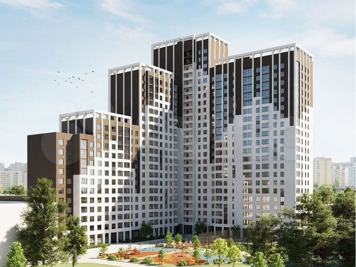 2-к. квартира, 62,6 м², 11/25 эт.