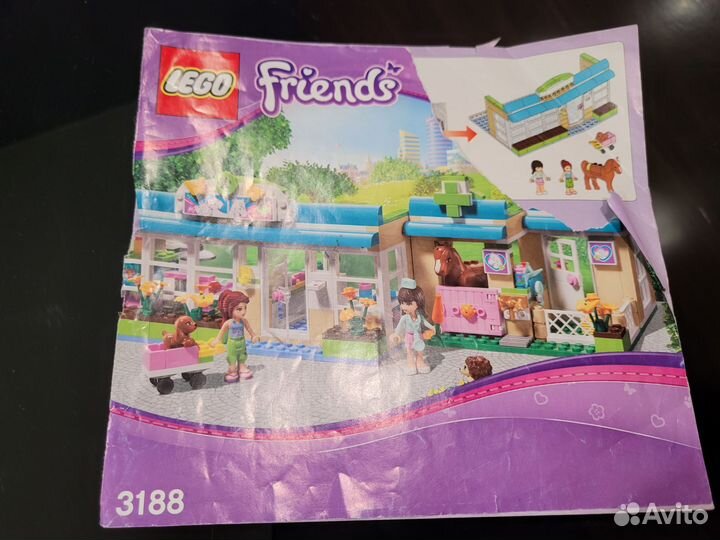 Конструктор Lego Friends Ветеринарная клиника 3188