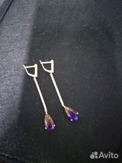 Серьги из серебра 925 пробы