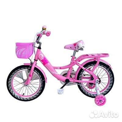 Велосипед детский Master MS12 с корзиной, розовый