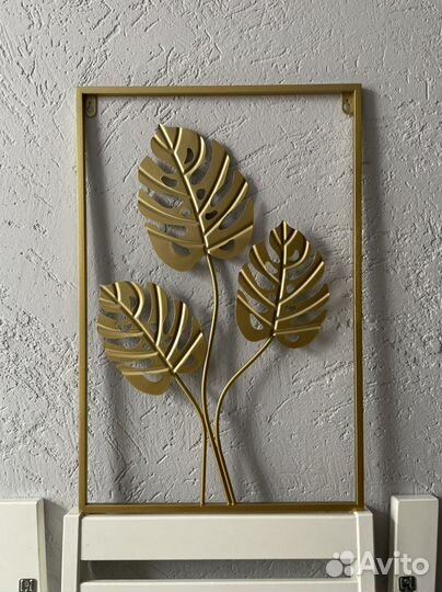 Декор картина металлическая