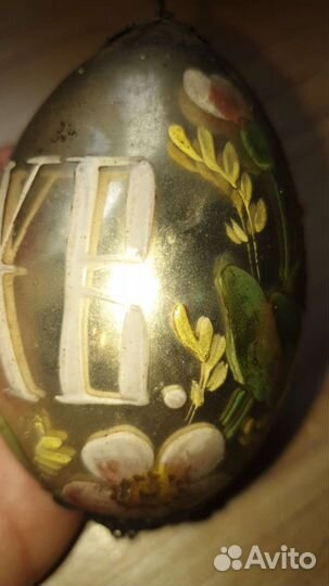 Яйцо пасхальное старинное