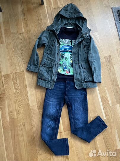 Вещи пакетом на рост 134/140