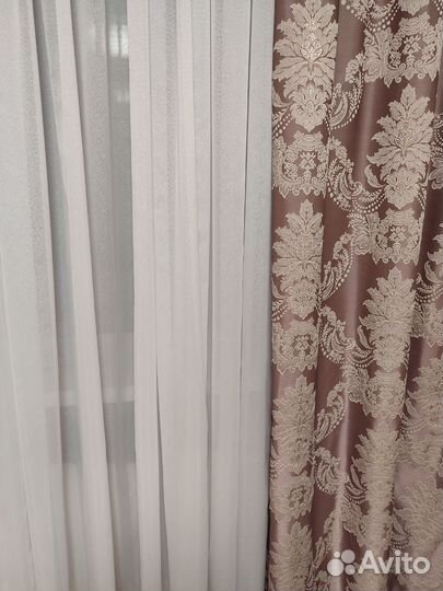 Шторы тюль бу