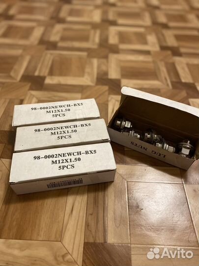 Абсолютно новые колесные гайки M12x1,5