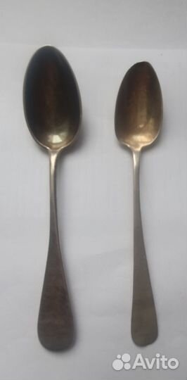 Старинная чайная ложка 1833 серебро 84 пробы