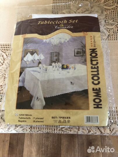 Скатерть Tablecloth и салфетки 6 штук