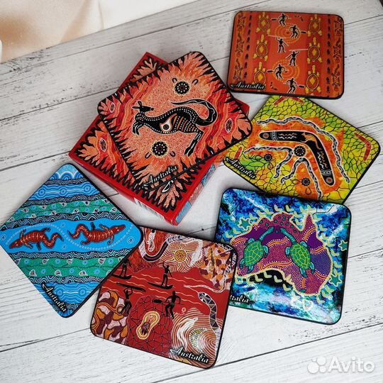 Подставки для стаканов 6 шт