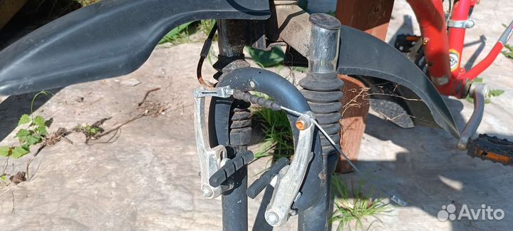 Рама велосипедная двухподвесная