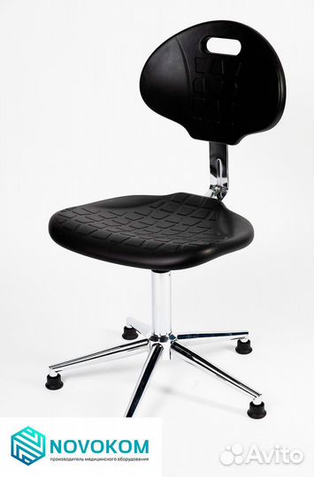 Стул офисный для специалиста кр12 * черный