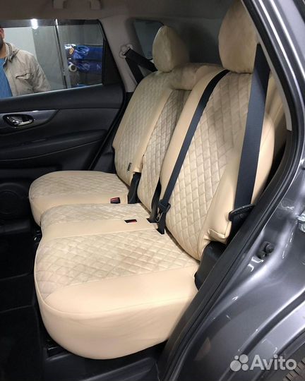 Автомобильные чехлы на Nissan X-Trail T32 (2015+)