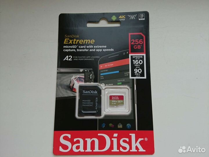 SanDisk Extreme 256 Gb