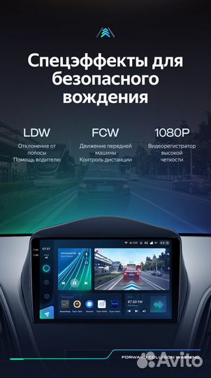 Магнитола Teyes CC3 2K 4/64 Hyundai iX35