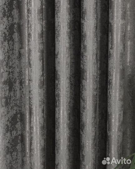 Шторы мрамор Зарина пепельно-коричневый