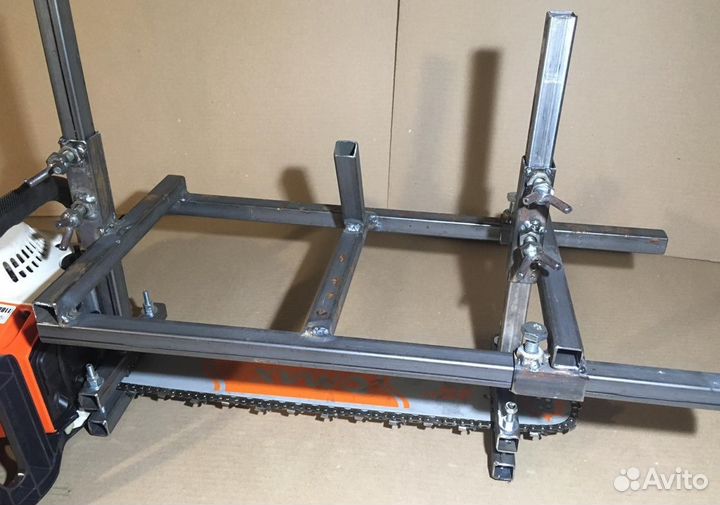 Каретка для продольного пиления бревен