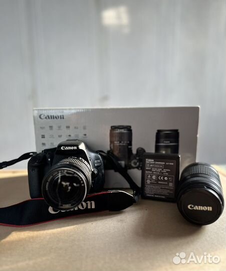 Зеркальный фотоаппарат canon eos 600d